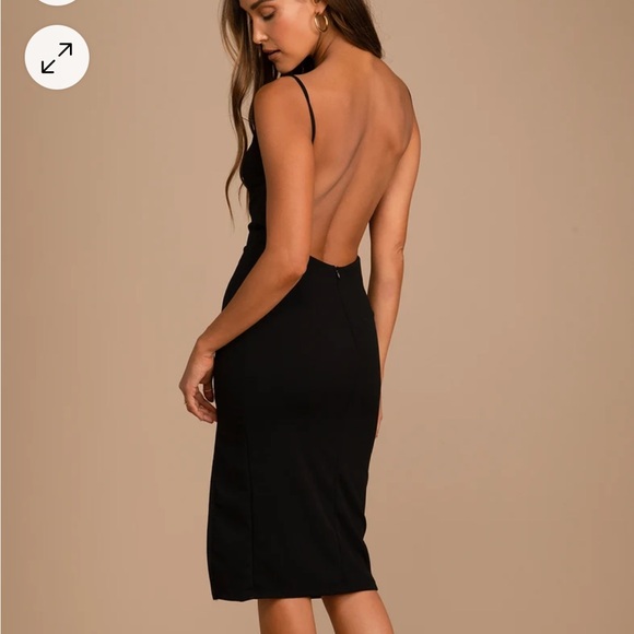 Lulus open back dress - Picture 3 of 3